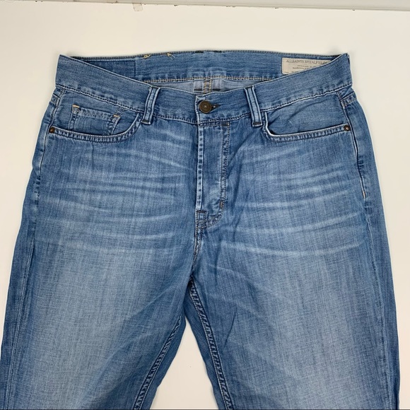 All Saints Reeves Boyfriend Jeans Lightweight - Picture 3 of 13